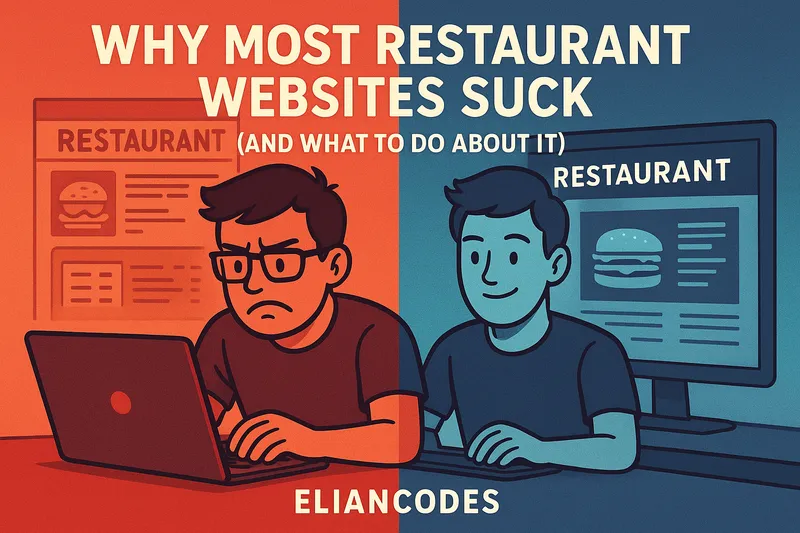 Why Most Restaurant Websites Suck (and What To Do About It)
